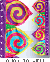 Spiral Printed Flag