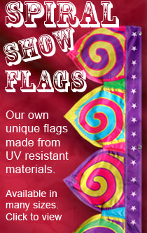 Spiral Show Flags