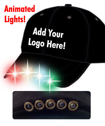 lighted LED caps