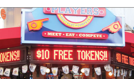 LED display signage