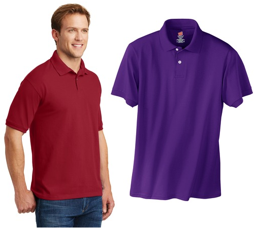 Jersey Knit Uniform Polo Sport Shirts