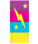 lightning bolt stars flag