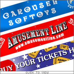 Custom Made Polyester and Vinyl Banners