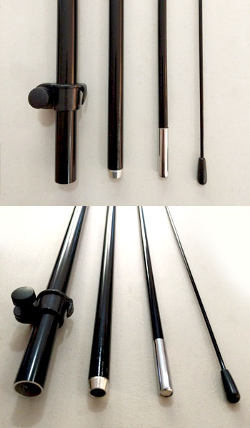 aluminum swooper pole flag banner